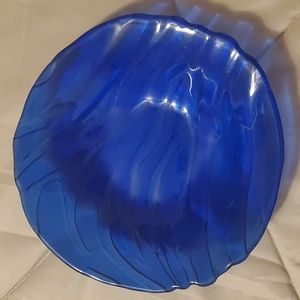 Blue decor bowl